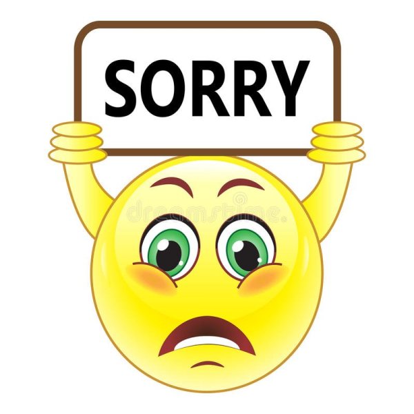 Смайлик извинения