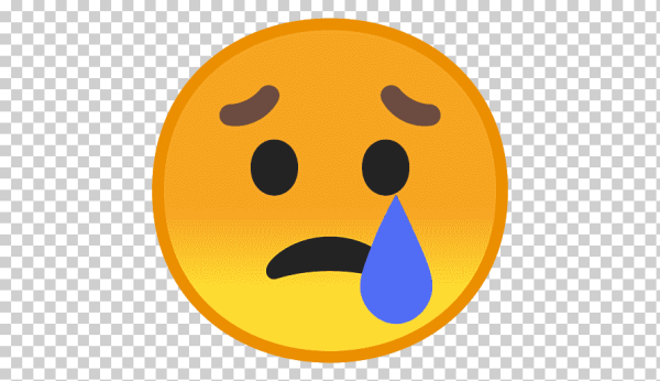 Грустный смайлик PNG