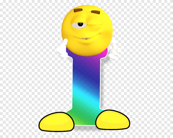 Смайлики с буквами алфавита