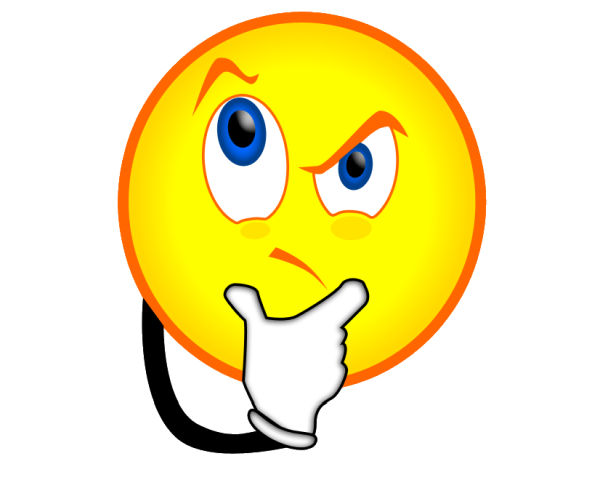 Задумчивый смайлик