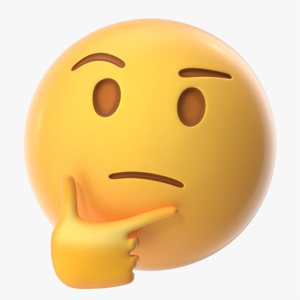 Задумчивый смайлик