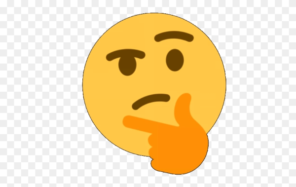 Задумчивый смайлик