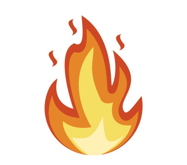 Эмодзи огонь