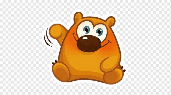 Смайлик Медвежонок