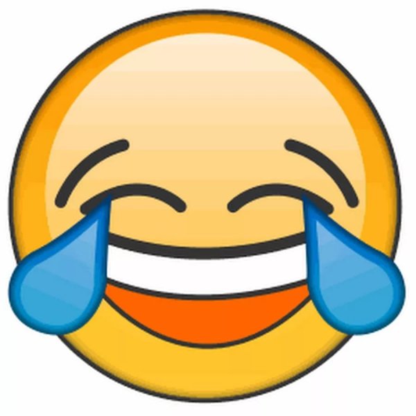 Очень смеющийся смайлик