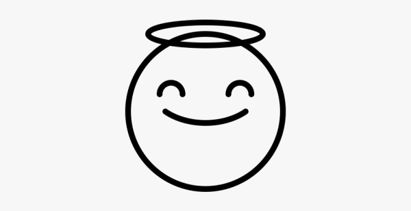 Смайлик ангел