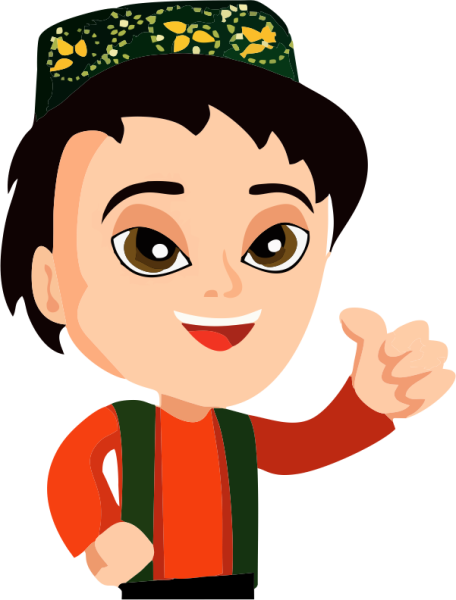 Тюбетейка на человеке