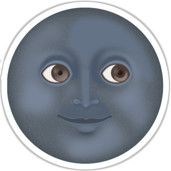 ЭМОДЖИ Луна