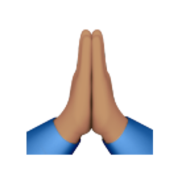 Смайлик ладони вывернутые