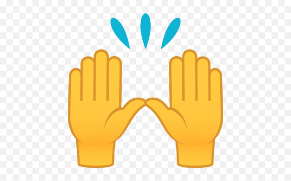 Смайлик сложенные ладони вместе