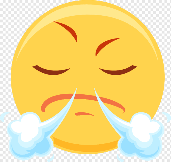 Смайлик сердится