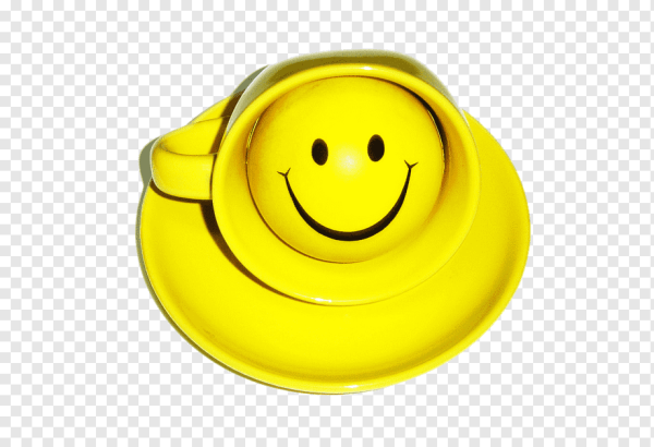 Смайлик с чашечкой чая