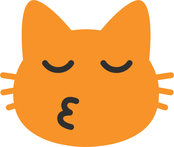 Смайлик кошечка