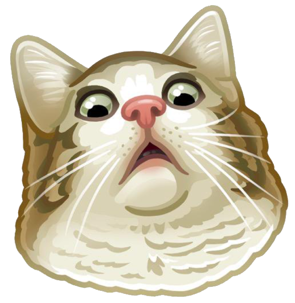 Стикер "котик"