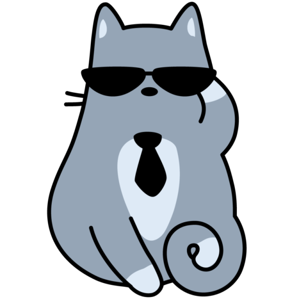 Кот персик из ВК