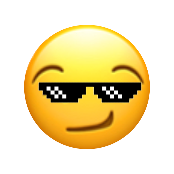 Смайлик с очками