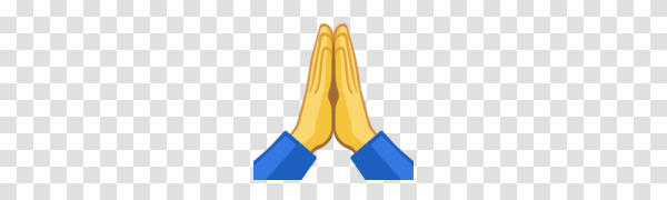 Смайлик две сложенные ладони что означает