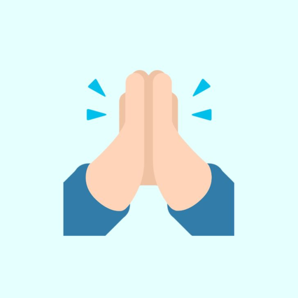 Знак сложенные ладони