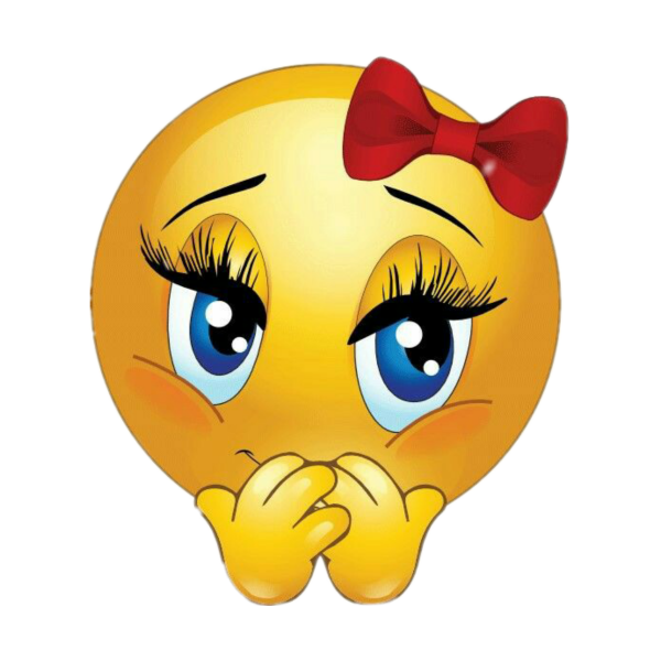 Скромный смайлик