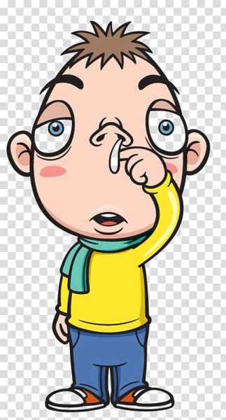 Смайлик пар из носа