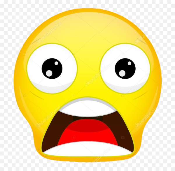 Смайлик с отвисшей челюстью