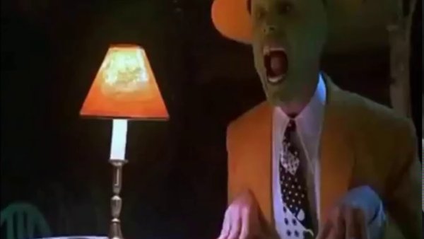 Маска волк Джим Керри