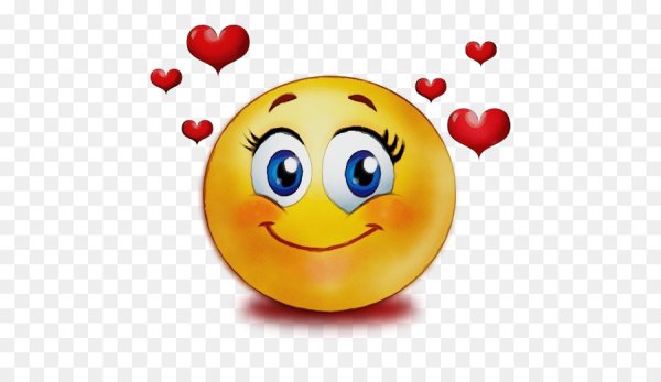 Подмигивающий смайлик с сердечком