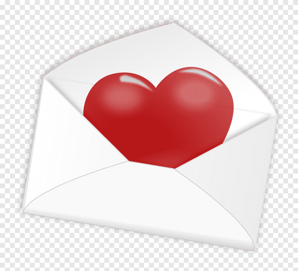 Письмо с сердечком