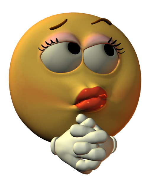 Думающий смайлик