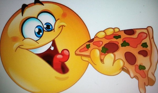 Смайлик аппетитно