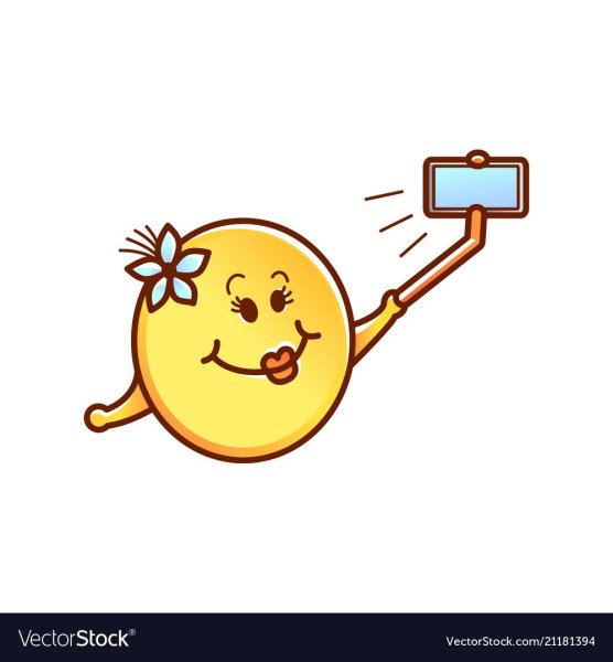 Смайлик селфи