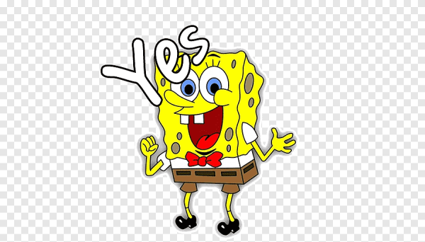 Стикеры Спанч Боб