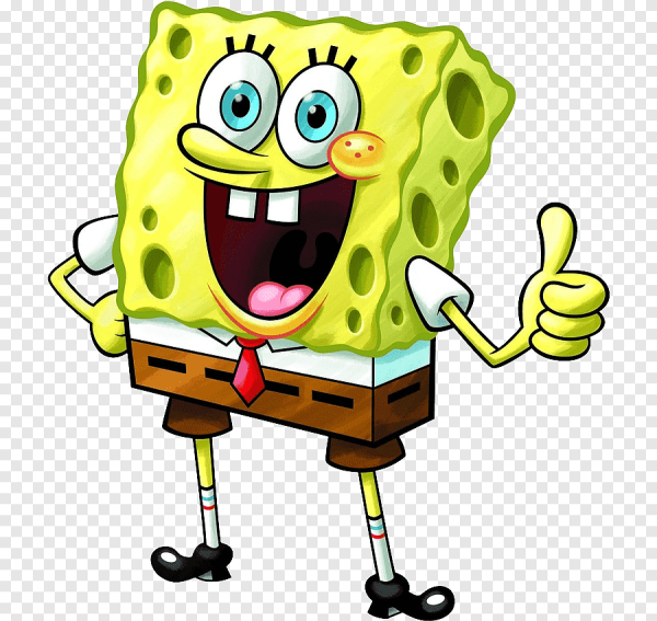 Спанч Боб PNG на прозрачном фоне