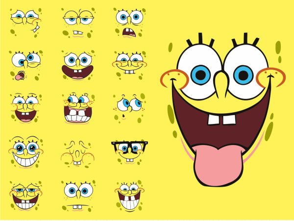 Губка Боб лицо