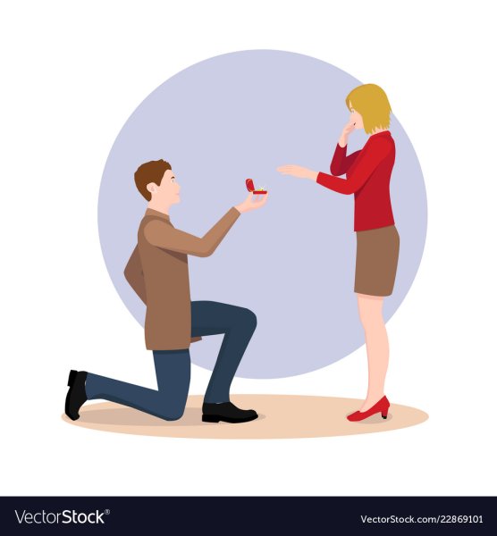 Девушка стоит на одном колене