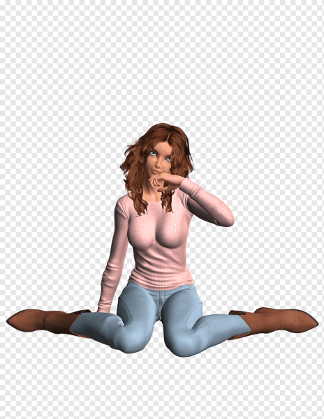 Анимированные 3d девушки