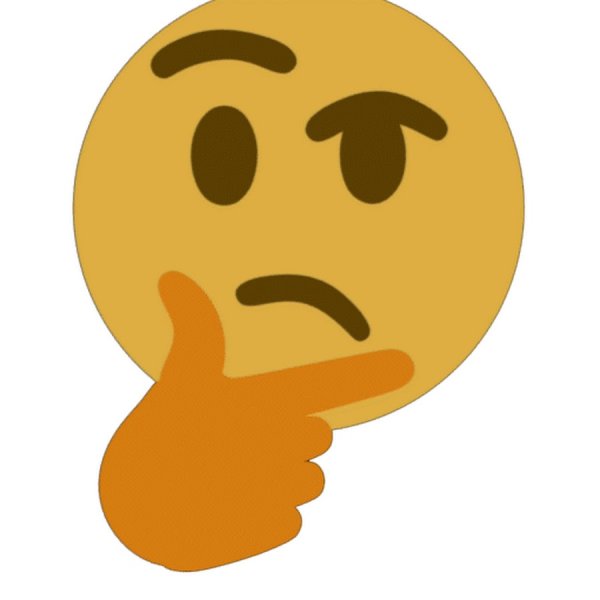 Задумчивый смайлик