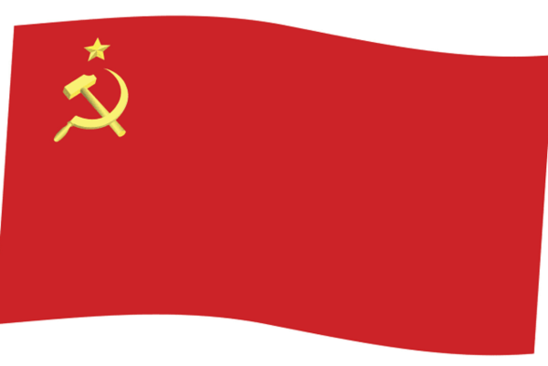 Флажки красные с серпом