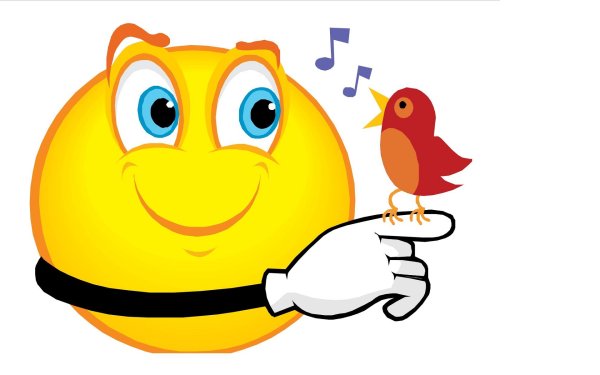 Птица смайлик