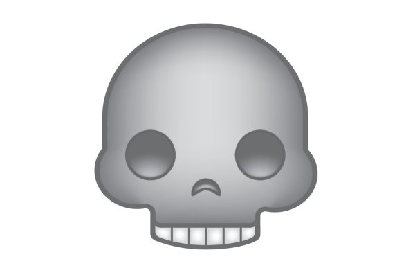 Эмодзи скелет