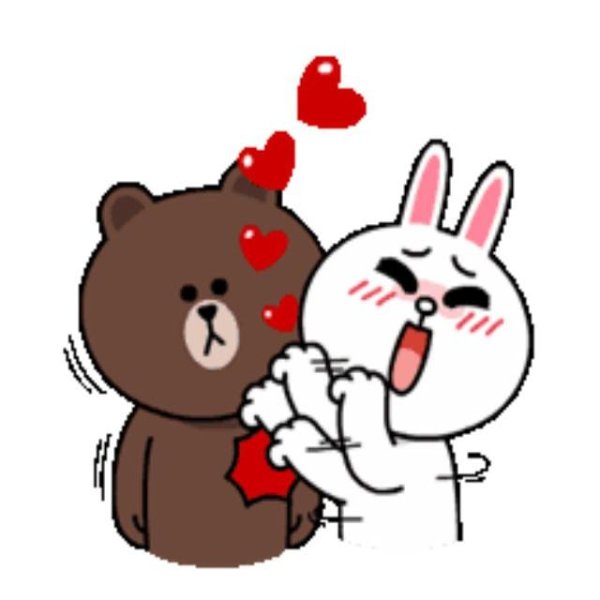 Стикеры обнимашки целовашки