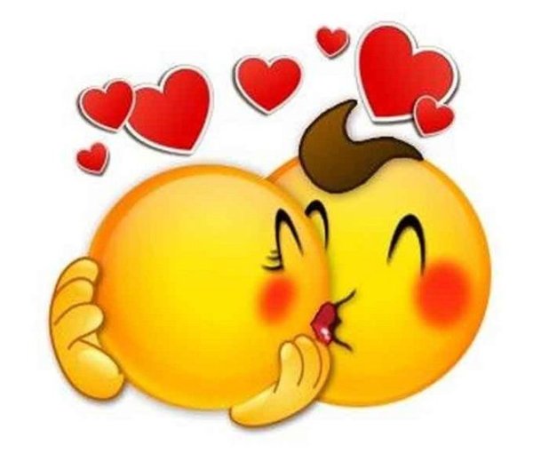 Смайлики поцелуйчики