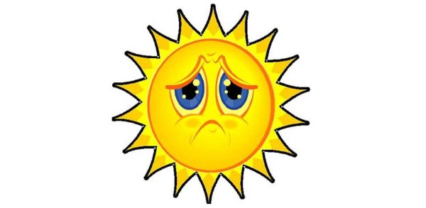 Веселое и грустное солнышко