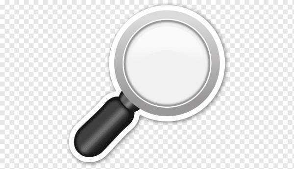 Лупа стикер