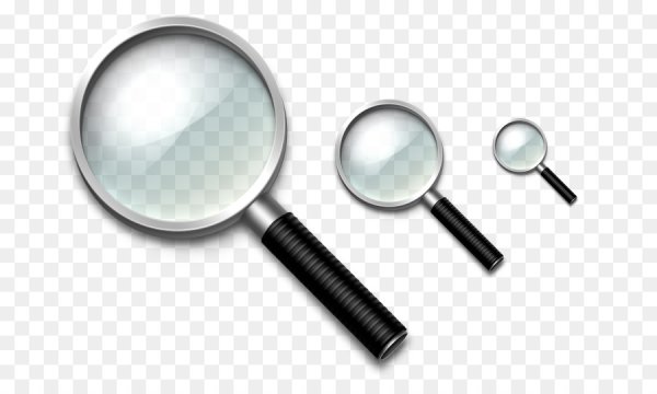 Лупа стикер