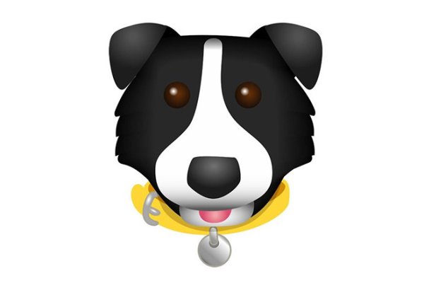 Эмодзи пес