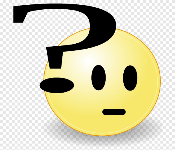 Смайлик недоумение