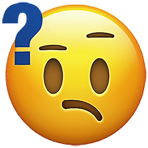 Вопросительный смайлик