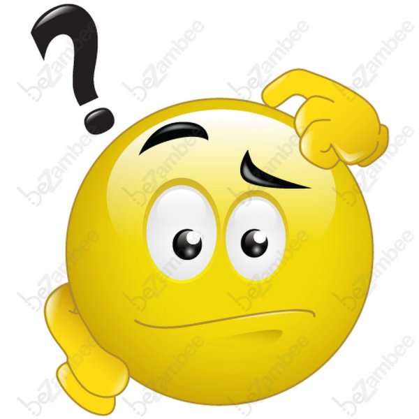 Думающий смайлик