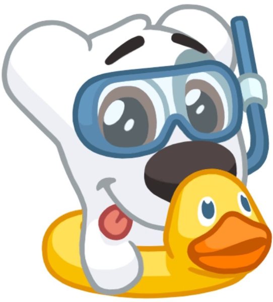 Стикеры собака Спотти